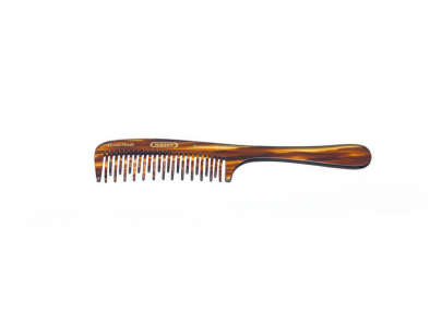 Handmade Detangling Comb Curved Double Row i gruppen Hrvrd / Kammar hos UnderCclub AB (21T)