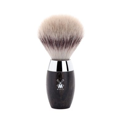 KOSMO Shaving brush Bog oak synthetic Silvertip Fibre i gruppen Skgg & Rakning / Rakborste / Syntetiskt hr hos UnderCclub AB (31H873)