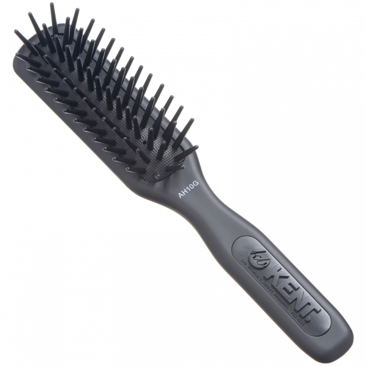 Airhedz Pro Narrow Phat Pin De-tangle Cushion Brush Black i gruppen H�rv�rd / H�rborstar / Kuddborste hos UnderCclub AB (AH10G)