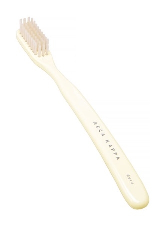 Tooth Brush - Vintage- Soft Nylon Bristles - White i gruppen Ansikte & Hudv�rd / Munv�rd / Tandborste hos UnderCclub AB (AK-21J5803AV)