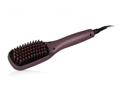 THERM Hot Hair Straightening Brush - Labor Pro Plum i gruppen Hrvrd / Vrmeverktyg / Plattng hos UnderCclub AB (B112)