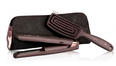 PLUM&GO Cordless Hair Straightener - Travel Kit - Labor Pro Plum i gruppen Hrvrd / Vrmeverktyg / Plattng hos UnderCclub AB (B355)