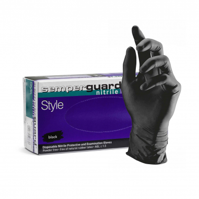 Semperguard Nitrilhandskar 100 st - Poderfree L/8-9 i gruppen Fr Salong / Frgtillbehr hos UnderCclub AB (BRA-5140)