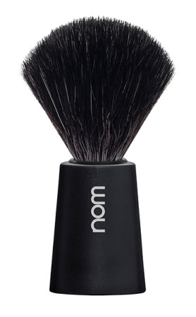 Carl Shaving Brush, Black Fibre, Handle Material Plastic Black i gruppen Sk�gg & Rakning / Rakborste / Syntetiskt h�r hos UnderCclub AB (CARL21BL)
