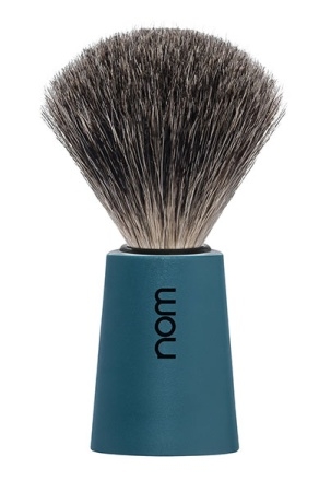 Carl Shaving Brush, Pure Badger, Handle Material Plastic Petrol i gruppen Sk�gg & Rakning / Rakborste hos UnderCclub AB (CARL81PE)