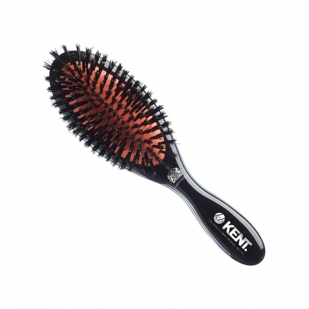 Classic Shine Medium Black Bristle Hairbrush i gruppen H�rv�rd / H�rborstar / H�rborste Svinborst hos UnderCclub AB (CSFM)