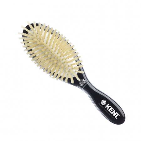 Classic Shine Medium Soft White Pure Bristle Hairbrush i gruppen H�rv�rd / H�rborstar / H�rborste Svinborst hos UnderCclub AB (CSGM)