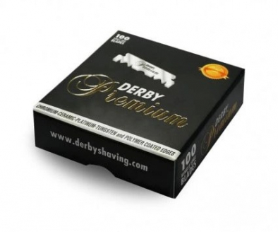 Derby Premium Single Edge Razor Blades x100 i gruppen Skgg & Rakning / Rakblad / Single Edge hos UnderCclub AB (DERBY-PESE100)