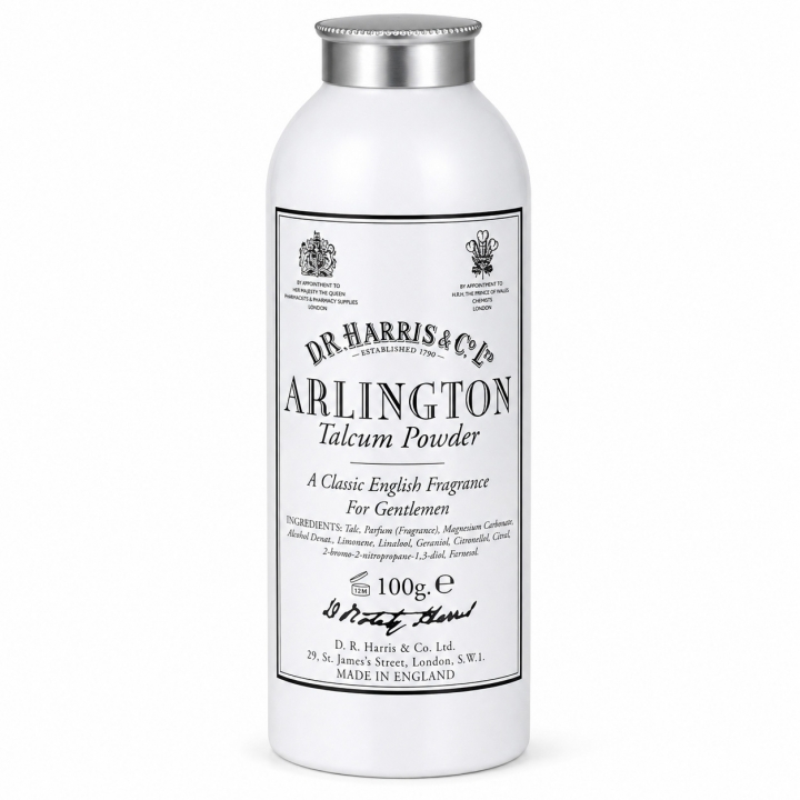 Arlingtontalcum Powder - 100g i gruppen Kroppsvård / Svettningar hos UnderCclub AB (DRH-40020)