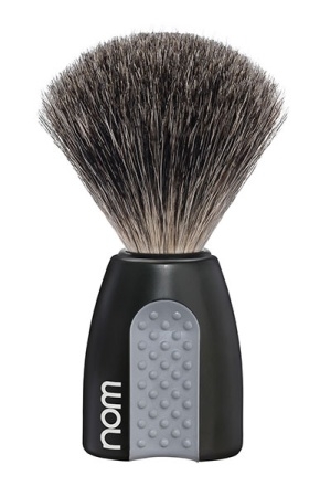 Erik Shaving Brush, Pure Badger, Handle Material Plastic Black i gruppen Sk�gg & Rakning / Rakborste hos UnderCclub AB (ERIK81BL)