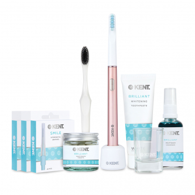 SONIK Electric Toothbrush Starter Kit in Pearl Pink i gruppen Ansikte & Hudvrd / Munvrd hos UnderCclub AB (KO-20)