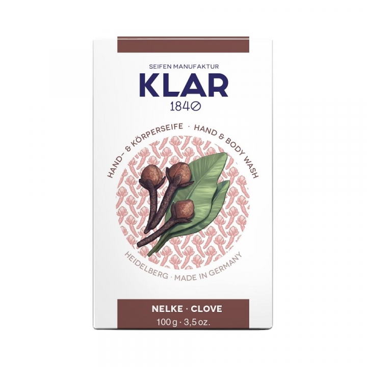 Klars Clove Soap Palm Oil-free i gruppen Kroppsv�rd / H�nder & F�tter / Handtv�l / Fast Handtv�l hos UnderCclub AB (KS-10965)