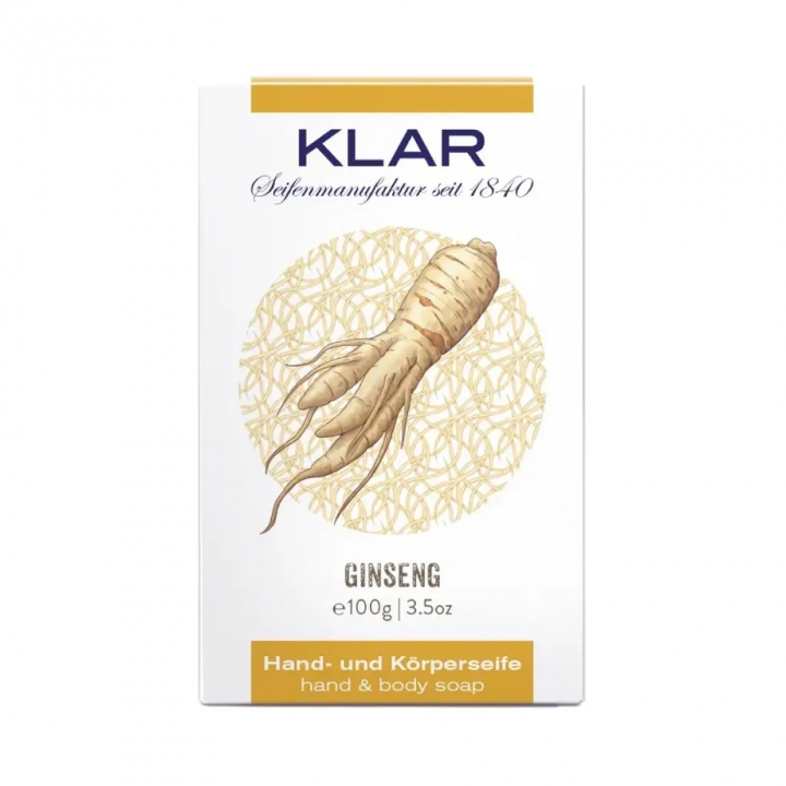 Klars Ginseng Soap Palm Oil-free i gruppen Kroppsv�rd / H�nder & F�tter / Handtv�l / Fast Handtv�l hos UnderCclub AB (KS-10980)