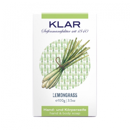 Klars Lemongrass Soap Palm Oil-free i gruppen Kroppsv�rd / H�nder & F�tter / Handtv�l / Fast Handtv�l hos UnderCclub AB (KS-10984)