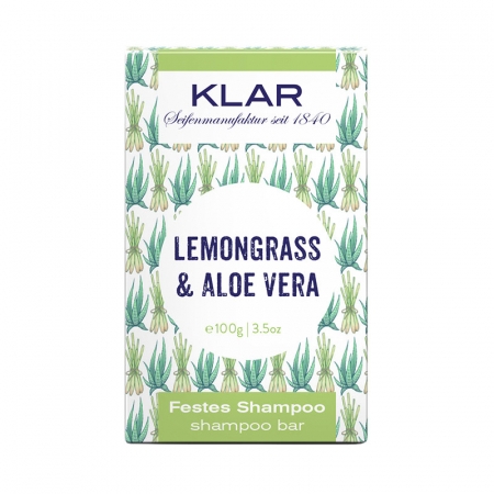 Klars Shampoo Bar Lemongrass & Aloe Vera i gruppen H�rv�rd / H�rschampo / Schampotv�l hos UnderCclub AB (KS-11071)