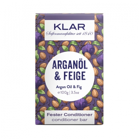 Klars Solid Conditioner Argan Oil & Fig i gruppen H�rv�rd / Balsam / Balsamtv�l hos UnderCclub AB (KS-11185)