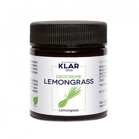 Klar's Deocreme Lemongrass i gruppen Kroppsv�rd / Deodorant  hos UnderCclub AB (KS-11533)