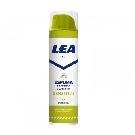 Lea Sensitive Shaving Foam 250 Ml i gruppen Sk�gg & Rakning / Kr�m, tv�l och l�dder / Rakl�dder hos UnderCclub AB (LEA-32287)