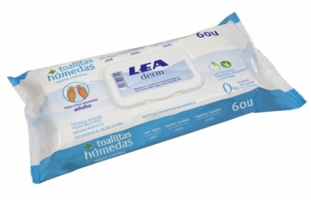 Derm Adult Wet Wipes i gruppen Kroppsv�rd hos UnderCclub AB (LEA-3944)
