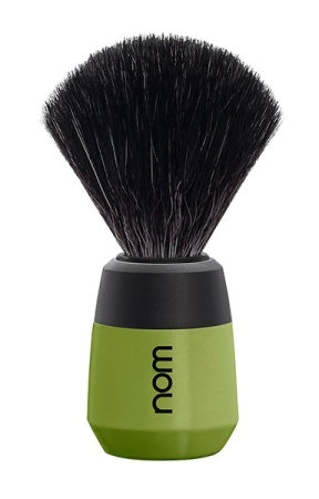 Max Shaving Brush, Black Fibre, Handle Material Plastic Olive i gruppen Sk�gg & Rakning / Rakborste / Syntetiskt h�r hos UnderCclub AB (MAX21OL)