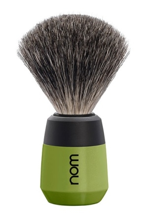 Max Shaving Brush, Pure Badger, Handle Material Plastic Olive i gruppen Sk�gg & Rakning / Rakborste hos UnderCclub AB (MAX81OL)