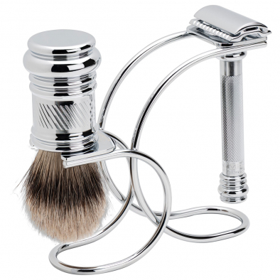 Shaving Set 3881 - Silvertip Badger 38C i gruppen Skgg & Rakning / Rakset hos UnderCclub AB (MER-3881001)