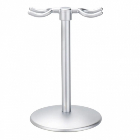 Stand For Razor And Brush, Matt Chrome i gruppen Sk�gg & Rakning / Rakborste / Rakborstst�ll hos UnderCclub AB (MER-4780002)
