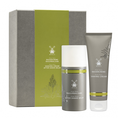 Aloe Vera Shaving Care Set i gruppen Skgg & Rakning / Krm, tvl och ldder / Rakkrm hos UnderCclub AB (MPSAV)