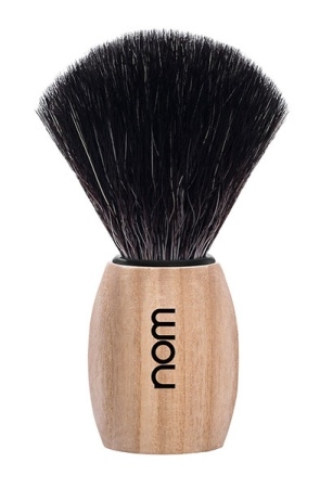 Ole Shaving Brush, Black Fibre, Handle Material Pure Ash i gruppen Sk�gg & Rakning / Rakborste / Syntetiskt h�r hos UnderCclub AB (OLE21PA)