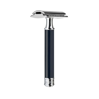 TRADITIONAL Safety razor closed comb High-grade resin, black i gruppen Skgg & Rakning / Rakhyvel och rakkniv / Skerhetshyvel hos UnderCclub AB (R106)