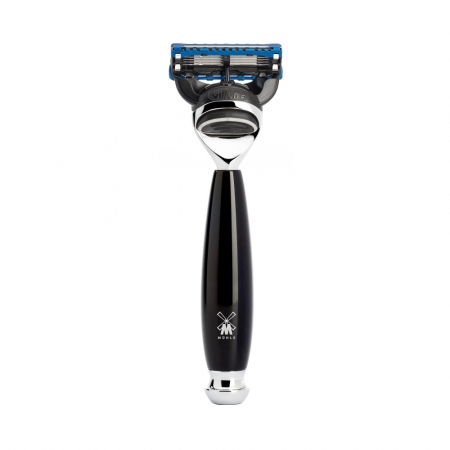Vivo 5-blade Razor High-grade Resin, Black Fusiona i gruppen Sk�gg & Rakning / Rakhyvel och rakkniv / Flerbladshyvlar hos UnderCclub AB (R336F)