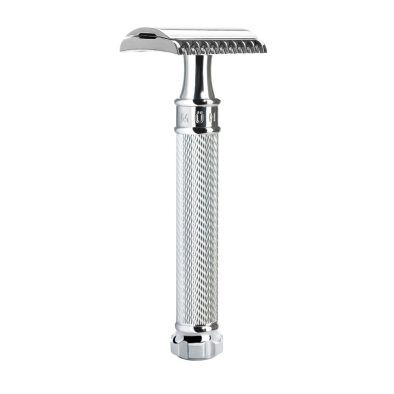 TRADITIONAL Safety razor open comb chrome-plated  i gruppen Skgg & Rakning / Rakhyvel och rakkniv / Skerhetshyvel hos UnderCclub AB (R41TWIST)