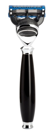 Purist 5-blade Razor High-grade Resin, Black Fusiona i gruppen Sk�gg & Rakning / Rakhyvel och rakkniv / Flerbladshyvlar hos UnderCclub AB (R56F)