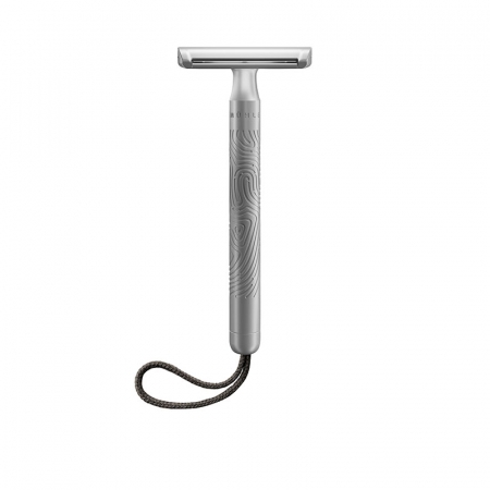 Companion Unisex Safety Razor Silver Matt - Stone i gruppen Sk�gg & Rakning / Rakhyvel och rakkniv / S�kerhetshyvel hos UnderCclub AB (RCOM01)