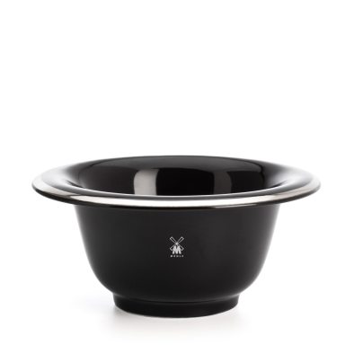 ACCESSORIES Shaving bowl Porcelain, black, platinum rim i gruppen Skgg & Rakning / Tillbehr fr rakning hos UnderCclub AB (RN16)