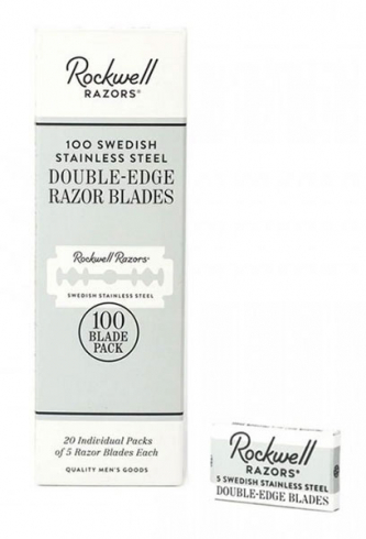 DE Razor Blades x100 i gruppen Skgg & Rakning / Rakblad hos UnderCclub AB (RR-100B)
