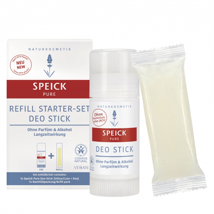 Speick Pure Refill Starter Set i gruppen Kroppsv�rd / Deodorant  / Deostick hos UnderCclub AB (SP-206)