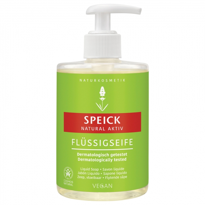 Speick Natural Aktiv Liquid Soap, 300 Ml i gruppen Kroppsv�rd / H�nder & F�tter / Handtv�l / Flytande Handtv�l hos UnderCclub AB (SP-261)