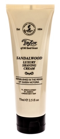 Sandalwood Shaving Cream Tube i gruppen Sk�gg & Rakning / Kr�m, tv�l och l�dder / Rakkr�m hos UnderCclub AB (TAY-01025)