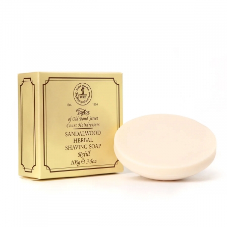 Sandalwood Shaving Soap Refill 100g i gruppen Sk�gg & Rakning / Kr�m, tv�l och l�dder / Raktv�l hos UnderCclub AB (TAY-01051)