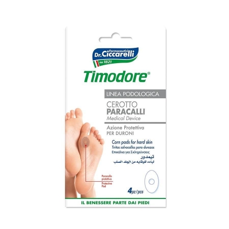 Timodore Corn Pads - Plasters For Hard Skin 4 Pcs i gruppen Kroppsv�rd / H�nder & F�tter / Fotv�rd hos UnderCclub AB (TIMO-1182Z03)