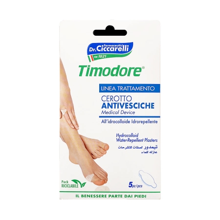 Timodore Plaster For Blister 5 Pcs i gruppen Kroppsv�rd / H�nder & F�tter / Fotv�rd hos UnderCclub AB (TIMO-1190Z02)
