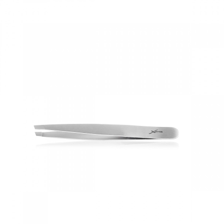 Xps Slanted Satin-finish Tweezers i gruppen H�rv�rd / H�rverktyg / Pincetter hos UnderCclub AB (XPS-H608)