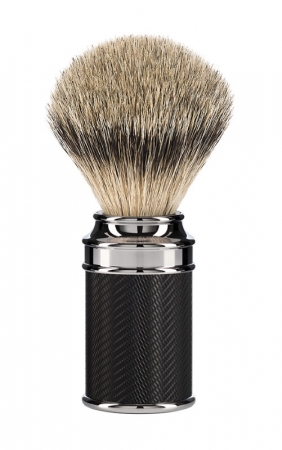Traditional Black Silvertip Badger Shaving Brush
