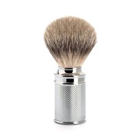 TRADITIONAL Silvertip badger chrome plated 21 mm