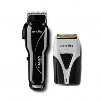 Andis Cordless Combo - Cordless Clipper & Pro Foil Shaver Plus