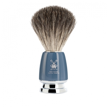 Rytmo Pure Badger Shaving Brush Petrol Blue
