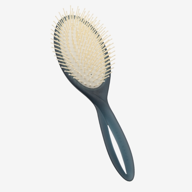 Infinito Hair Brush Pom Pins - Prussian Blue