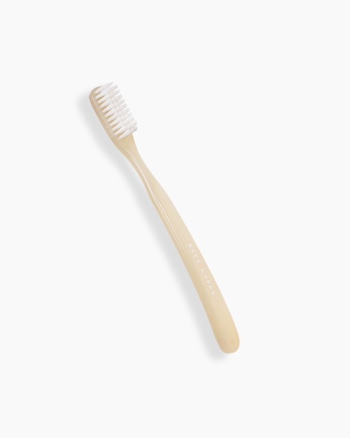 Toothbrush - Eye - Medium Castor Oil Bristles - Cellulose Acetate - Ivory