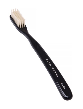 Tooth Brush - Vintage - Medium Nylon Bristles - Black